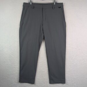 Nike 24.7 Perfect Stretch Chino Golf Pants Men's 36x30 Gray Dri-Fit Slim Fit